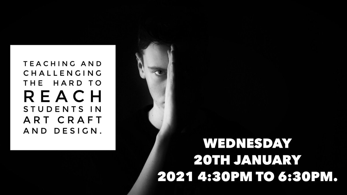 We have places left ART educators but you’d need to book ASAP as it’s NEXT Weds at 4:30 pm. Fantastic speakers inc. <a href="/den_1971/">Denise Taylor</a> <a href="/frankietweetart/">InclusionHT</a> <a href="/penketc/">Claire Penketh</a> and me and @PaulCarneyArts .... ticketsource.co.uk/paul-carney-ar…