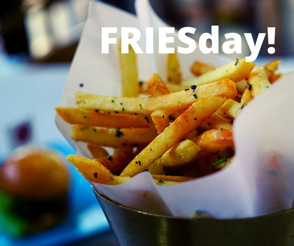 Youโve heard of Taco Tuesdayโฆwell, today is FRIESday! So, how do you like yours? Salted, seasoned, topped with chili or cheese? Sweet potato or golden? The options are limitless! Share your favorite creation in the comments! #Friday #FRIESday #happyfriday #food https://t.co/IyoXTT2vuk