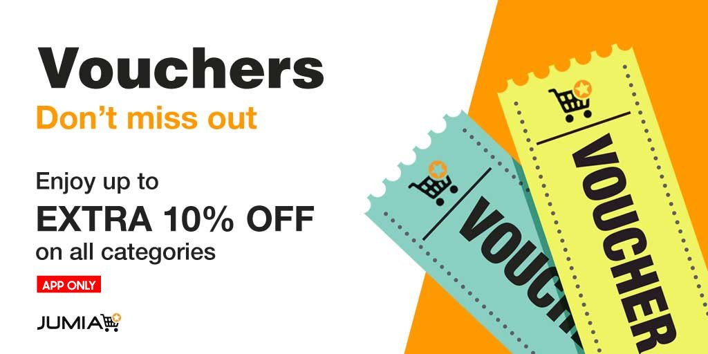 JumiaNigeria's tweet photo. Attention, we've got a #Fridaygift !!! 🎁
Click👉🏽https://t.co/4dh2FIzRNb to enjoy 10% off your shopping only on the App RIGHT NOW with amazing #vouchers just for you. https://t.co/QapGIQEqkl