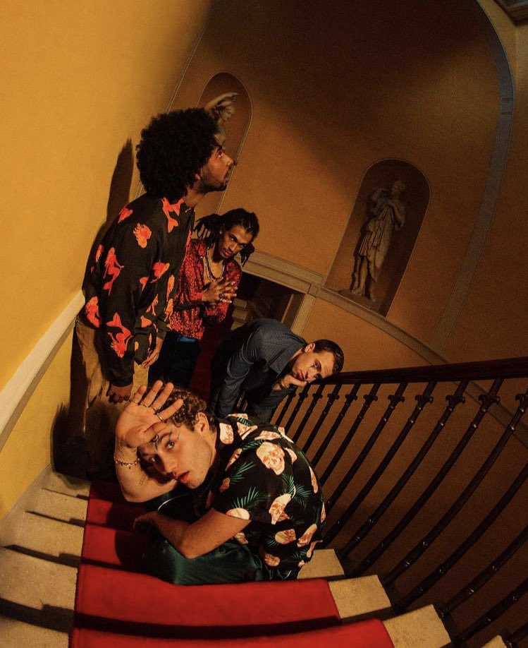 Raff Law and his band Outer Stella Overdrive for L’Uomo Vogue (📷: jimi herrtage) 1/2