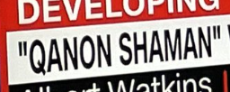 All of a sudden, "Q*** Shaman" was in headlines. It's memorable, doesn't require many characters, it rhymes, it's ridiculous.And now, there is a second cycle in progress on social media... everyone talking about him instead of other people in that violent mob.