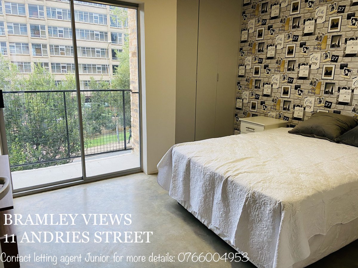 Hey y’all ! 

I have these beautiful one bedroom units in #BramleyViews going for R5000 monthly rent. 

Contact me for viewings and details. 😇

#Rent #Property #Bramley #Kew #KeaDrive #Welcome2021