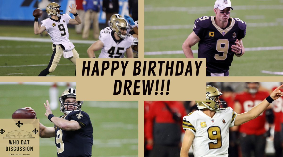 Happy 42nd Birthday Drew Brees! We all know what he\s asking for as a present! 