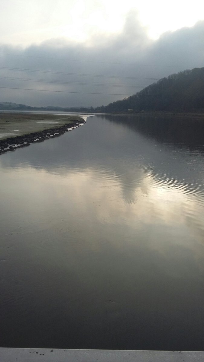 TheLengthsman's tweet image. Probably the coldest #permitted #dogwalk of the year over the Leven Estuary.  Home for a hot toddy !