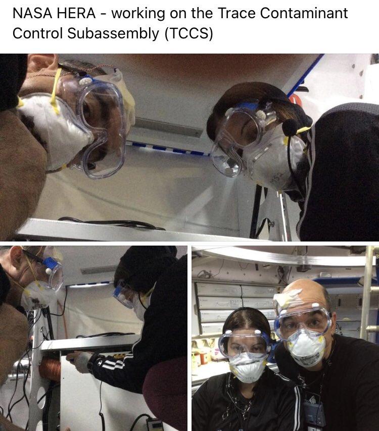 LilikoiTreeBook's tweet photo. The year was #2016 #NASA Human Exploration Research Analog #HERA for 30 days isolation #new-home donning a mask, working from home. Cue forward —> 2020-2021 #isolation #DonningAMask #WorkingFromHome #Preparedness https://t.co/rdIOe9px0y