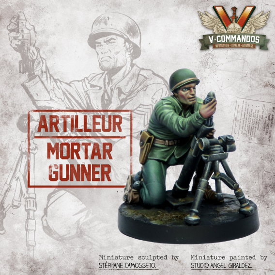 V_Commandos_'s tweet photo. Back to our beautiful minis... with the Mortar Gunner from V-Commandos: Secret Weapons!
#vcommandos #wargames #WW2 #boardgames #miniaturepainting #miniatures https://t.co/8aLekQzlZG