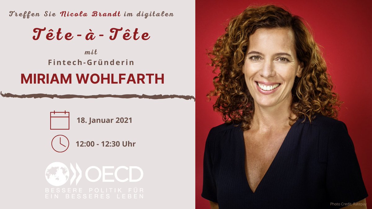 Kennen Sie unser Tête-à-Tête? Eine halbe Stunde Talk mit Persönlichkeiten, die Sie kennenlernen sollten! Am Montag ist Fintech-Gründerin Miriam Wohlfarth zu Gast im Gespräch mit Nicola Brandt. Sie macht jungen Menschen Mut, ein eigenes Start-up zu gründen👉https://t.co/uX78Ee1ibc https://t.co/L91tqRN7yw