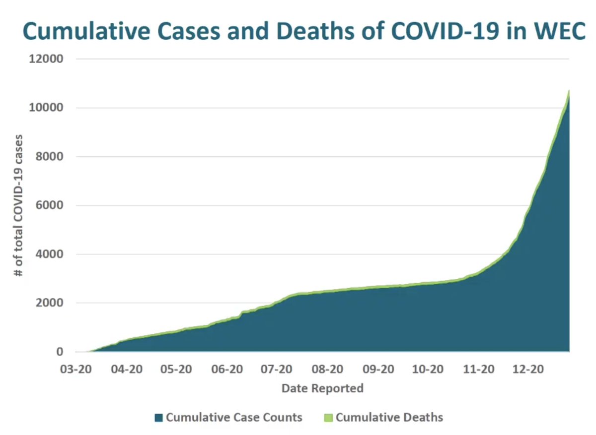 Steep WEC pandemic curve