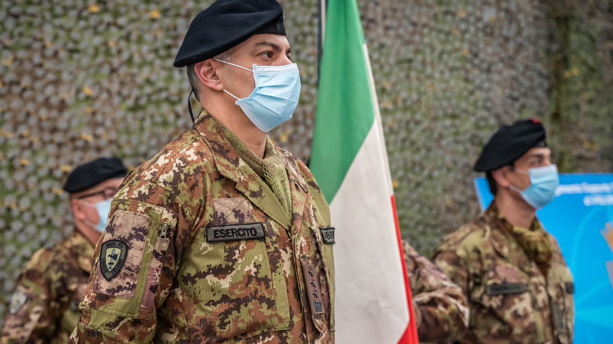 NRDCITA's tweet photo. We are proud to welcome Col Enrico Ubaldo Gabrielli as the new commander of the "Tactical and Logistic Support" Regiment to #NRDCITA.
Thanks to Col Marco Schinzari for its fantastic work!
#Restal #StrongerTogether #WeAreNATO https://t.co/gCu9od5oCw