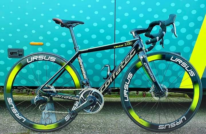 😮 La fiammante bici di Mareczko e compagni