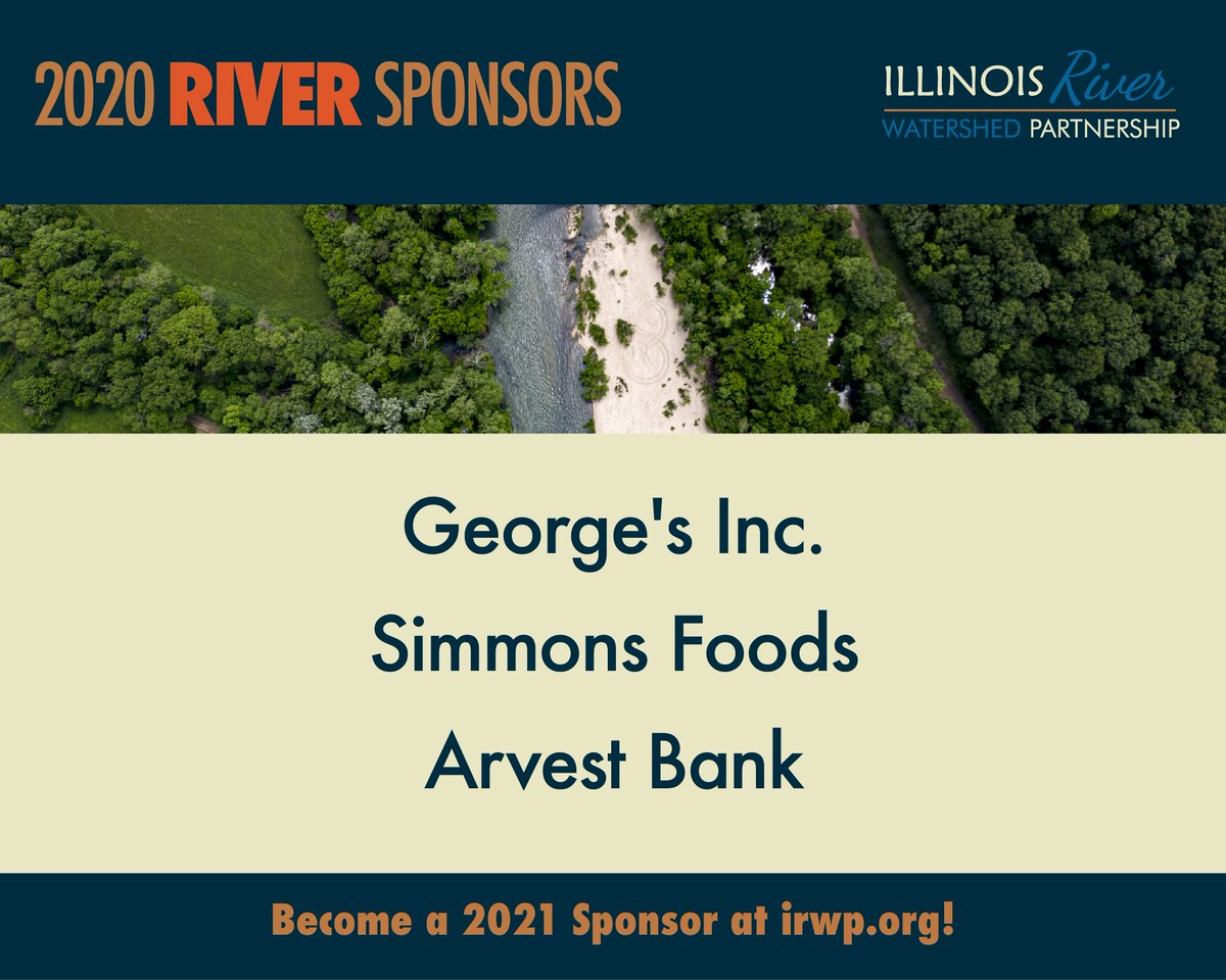 Thank you - George's, Simmons Foods, and Arvest Bank for sponsoring our programming. We are also very thankful to have members from 2/3 of these organizations on our board.