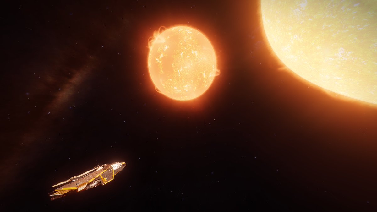 pablobpl's tweet photo. #EliteDangerous #pcgames #stellarscreenshots #frontierdevelopment #binary #stars #exploration https://t.co/kvVHCiSR3l
