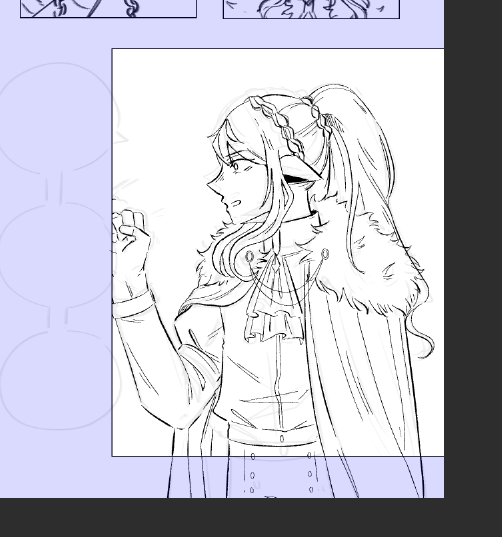 doing lineart is so relxaing omg
heres a wip from my comic 