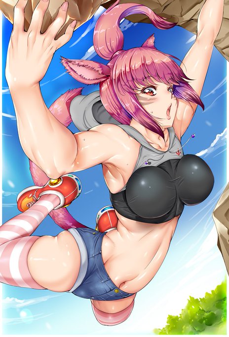 Skebで納品したやーつ。絵にした時のバストサイズの判断が難しい(笑 