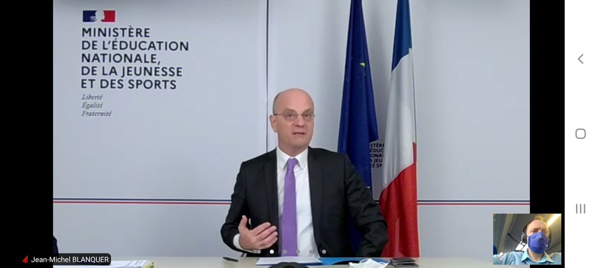 tgassilloud's tweet photo. Échanges en visio avec @jmblanquer depuis la ligne @SYTRAL_RHONE #2Ex.
Un nouvel usage qui valorise encore l'offre de transport collective. https://t.co/gzVXjDTNx5
