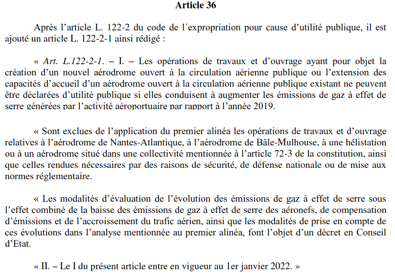 StefBaly's tweet photo. Le projet de doublement du trafic de l'aéroport #Lesquin... enterré par la loi #ConventionCitoyenneClimat. @Aeroport_Lille @NLesquin. Projet de Loi ⤵️ https://t.co/76tJWauQ2E