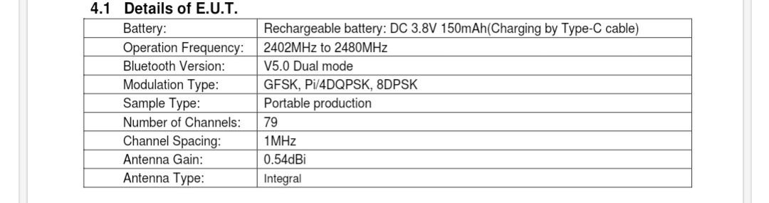 TheGTAVIRadar's tweet photo. Realme Buds Wireless 2 Neo RMA2011 arrives on FCC. 

🔋150 mAh battery
↪️IPX4 rating

#RealmeC2 #RealmeX7Series   #RealmeX50 #RealmeCommunity https://t.co/gduND30CQU