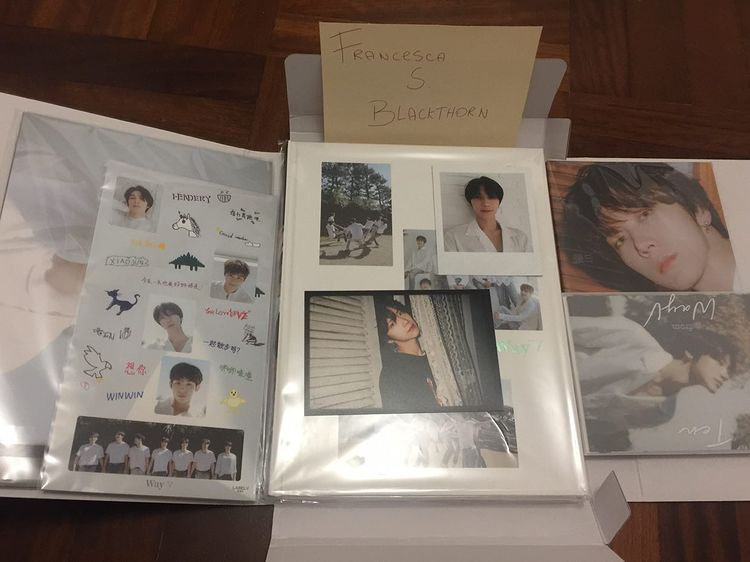 peacheehoon's tweet photo. #WTS 

WayV Ten Photobook (+ all inclusions): 35 usd + fees https://t.co/PLMKWK6Iyd