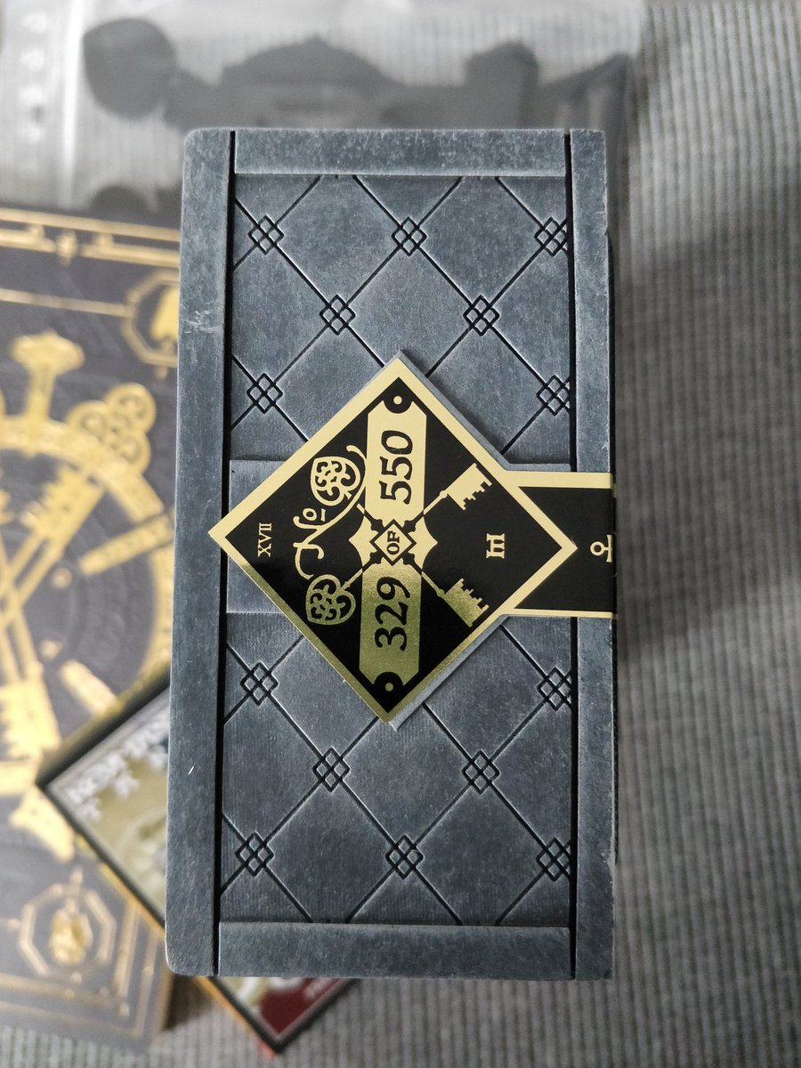 <a href="/Stockholm_17/">Stockholm17</a> It's arrived and it's so #beautiful I don't wanna open it. #KeymasterTarot #Tarot #mythology