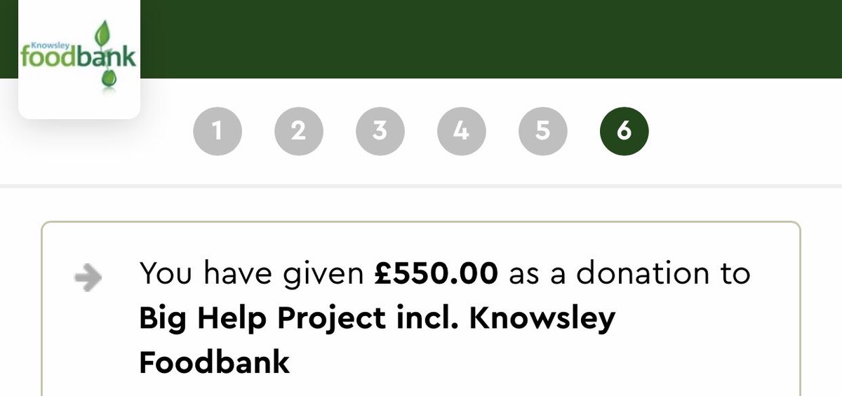 No football at the moment but the lads and people involved with the club threw in to make a donation to <a href="/KnowsleyFoodbnk/">Knowsley Foodbank</a> @BigHelpProject. Lots of generosity shown again, it’s much appreciated 💙

Give them a follow if you want to get involved with the great work they do.