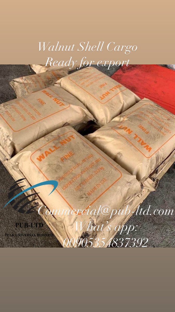 pub_ltd_bahar's tweet photo. Walnut Shell Powder in Drilling
#Ready_for_export
Whats app: 00905354837392
Commercial@pub-ltd.com
3 size available as #coarse, #fine & #medium
#whatiswalnutshell
#walnutshellpowder
#walnut_shell #drilling #fine_size #medium_size #coarse_size_walnut_shell
#walnutshell #drilling https://t.co/rZCaaItJM6