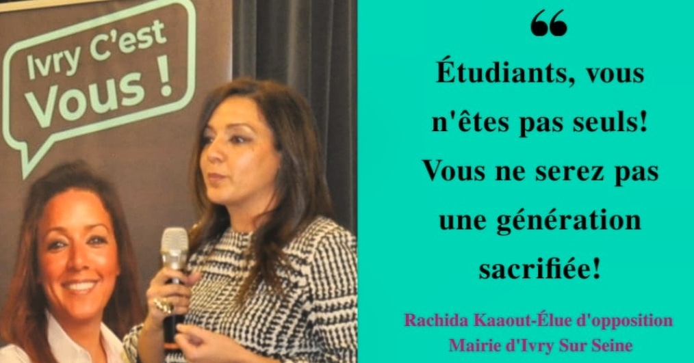 RKaaout's tweet photo. "Il n'y aura pas de génération sacrifiée!"
C'est bien ce que j'ai soutenu lors des différents entretiens avec les jeunes #ivryens ... inquiets pour leur avenir.
Découvrez les dispositifs 👇
https://t.co/NWXid2e1aG https://t.co/9Cer4fWQ8m