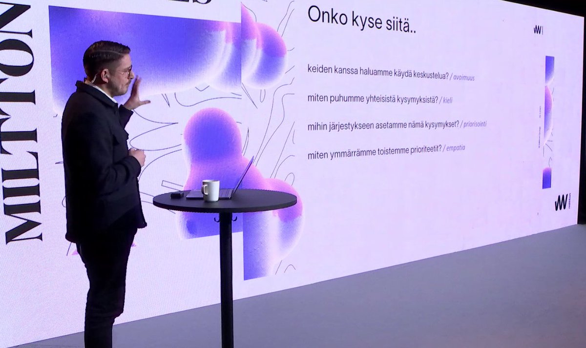 Ilo olla mukana #millttonfutures verkkotapahtumassa ratkomassa sukupolvirajat ylittävää vuoropuheluhaastetta bisneksen ja politiikan välillä. <a href="/Villebla/">Ville Blåfield</a> @ElinaMoisio <a href="/BellaForsgren/">Bella Forsgrén</a> <a href="/pvesterbacka/">Peter Vesterbacka</a> @ikekanerva <a href="/SuviAnneSiimes/">Suvi-Anne Siimes</a> <a href="/OsmoSoininvaara/">Osmo Soininvaara</a> <a href="/JussiHerlin/">Jussi Herlin</a> <a href="/AnnaMariVimpari/">Anna-Mari Vimpari</a>