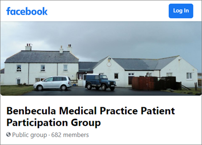 HISengage's tweet photo. Pysical distancing has made it harder for groups to meet and share their views. Our latest #EngagingDifferently case study looks at how a Benbecula GP practice is using Facebook to engage over 600 patients and public in discussions about services
➡️https://t.co/qUB8FG2xgf https://t.co/QuidElz9LP