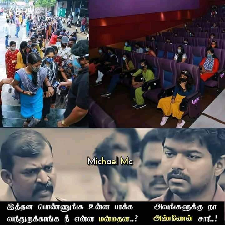 SAKTHIVEL_VJ1's tweet photo. 🔥🥺💯💯
#BoxofficeMasterVIJAY
MASTER FEST BEGINS
#WeStandWithMaster
#MasterOnJan13th
#Master || @actorvijay
#TeamThalapathyBloods
#Thalapathy65 https://t.co/OQtjJ8mphR