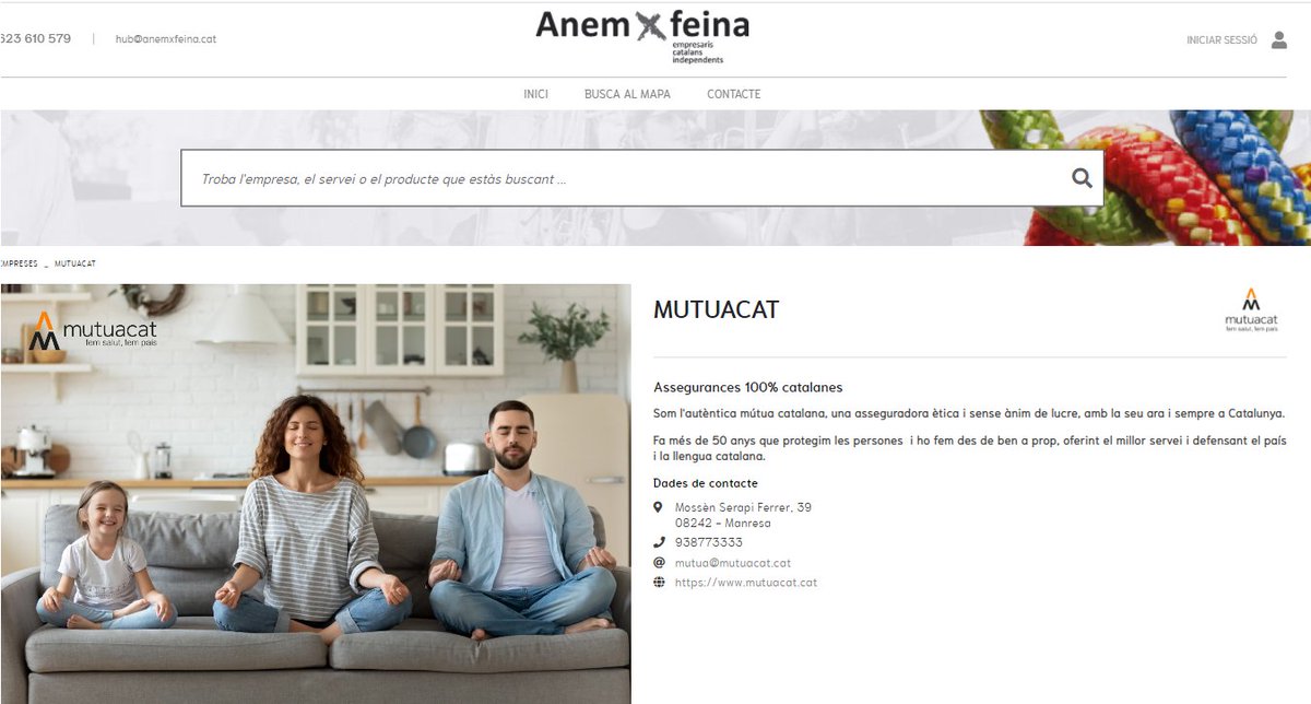 mutuacat's tweet photo. Acabem d'assistir a la presentació del XHub @AnemXFeina.  Un lloc de trobada d'empreses i autònoms destinat a mantenir el teixit productiu de Catalunya. És gratuït, obert i inclusiu. 
Nosaltres en formem part. I tu?

#Femsalut #FemPaís https://t.co/G0kKuS4srz