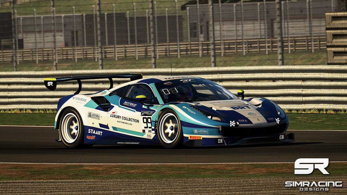 Excellent results in yesterdays Trellet GT series as two BRT drivers finish in top10!  

Jarno Sippola leading the Rose pack with a brilliant P7 and Luka Nurmi following closely P9.

BRT is sponsored by <a href="/RshSport/">RSH E-Sport Company</a>
Liveries <a href="/SimRDesign/">SimRacing Designs</a>