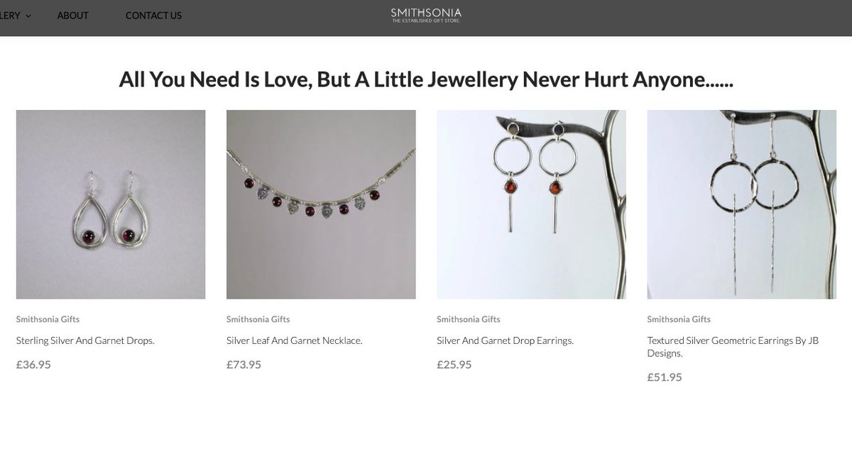 Head over to <a href="/smithsoniagifts/">smithsonia</a> online collections and you’ll have your Valentine’s Day gifts sorted in no time... 💝

➡️ smithsonia.co.uk