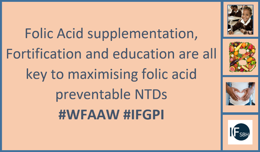 ifsbh's tweet photo. Education is an essential part of prevention strategies, as it empowers by helping to create greater awareness of #NTDs and increases understanding of the need for both #FolicAcid supplements and fortified products.
#WFAAW #IFGPI #Education #Fortification #Supplementation https://t.co/6zZDdlH1dd