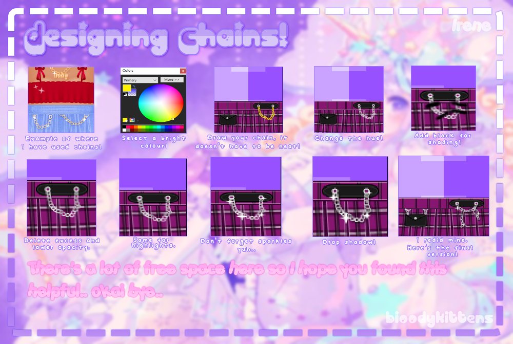 iwenevy's tweet photo. haii, this r some of my old tutorials (i think they're in a few servers) but i hope they're useful!!

(if u have any requests then idm doing them!!)

#roblox #robloxdev #robloxdesigner #robloxdesign #robloxdesigners #robloxart #robloxshirt #robloxtutorial https://t.co/D0pSaUPqQ0