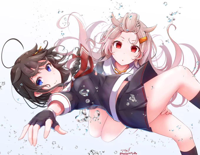 水中ぽいしぐ(๑˃̵ᴗ˂̵) 