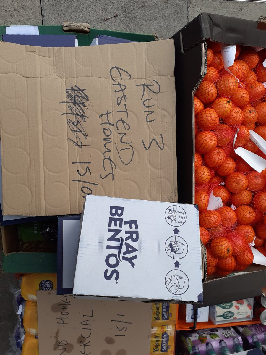 MontyReubenPaul's tweet photo. Friday #thanks to @BaxtersFood for their consistent support during #COVID. @felixprojectuk @FareShareLON #FoodforAldgate #EastendHomes https://t.co/SAp1Uc9gNY