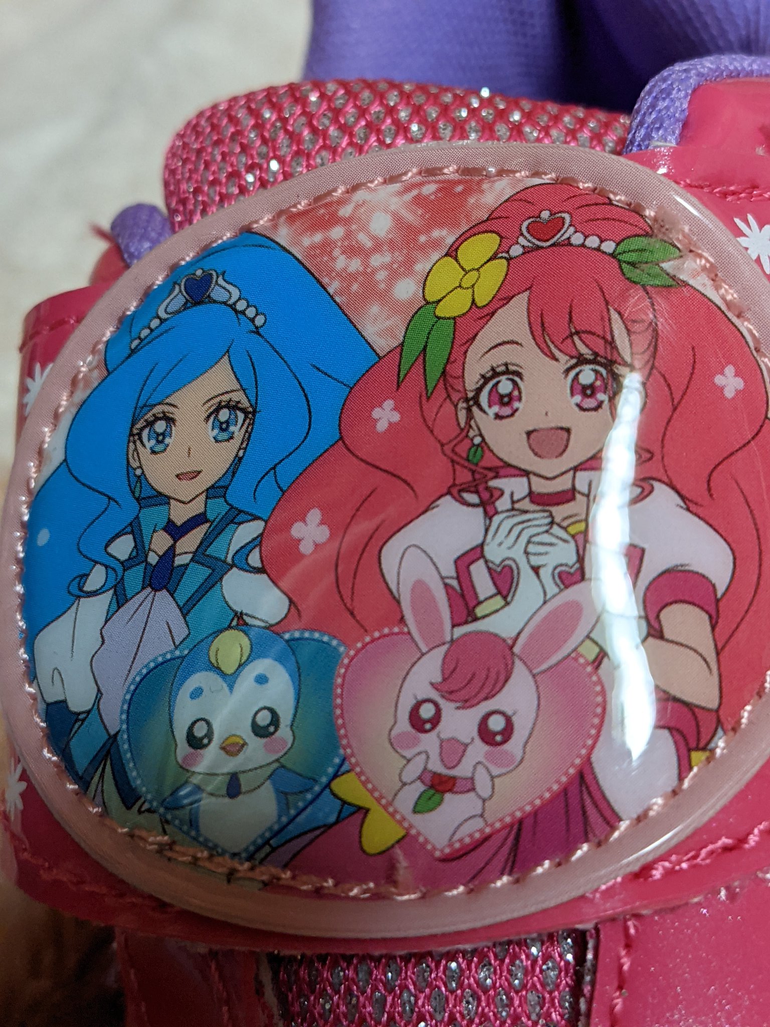 みさき 今日の戦利品 ヒーリングっどプリキュア靴 西松屋でプリキュア靴が安くなっているとの情報があったので買ってしました 999円 あれ もうちょい安いんじゃなかったか まぁいいか アースやヒーリングアニマルもいてかわいいし