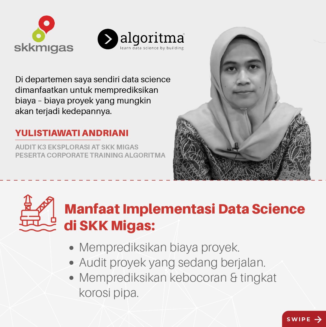 Algoritma Data Science School on Twitter "Data Science di SKK Migas…