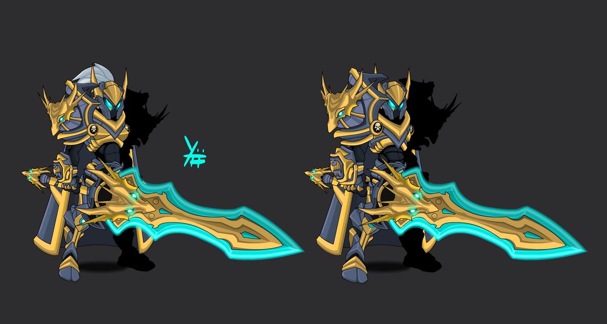 Golden Dragonblade - AQW