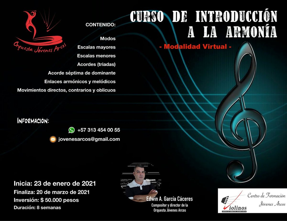 edwinsantafe's tweet photo. Cursos: #musica #armonia #contemporanea #curso #capacitacion https://t.co/YXWU8wfVWd