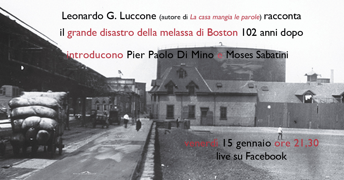 obliquestudio's tweet photo. Stasera alle 21,30 sulla pagina Facebook Leonardo Oblique Luccone:
il grande racconto del disastro della melassa di Boston
Introducono: @pierpaolodimino e @mosessabatini17
#lacasamangialeparole @ponteallegrazie
#thegreatmolassesflood #melassa #boston #northend
@CasaLettori https://t.co/qH53U11Os3