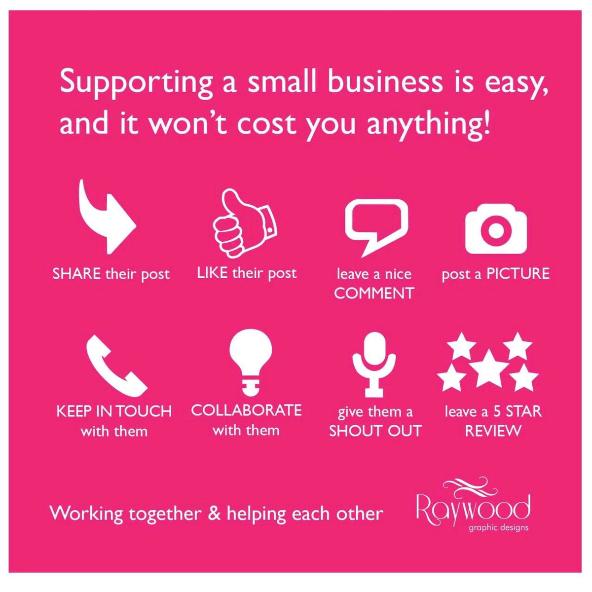 UKStreamline's tweet image. Supporting #localbusiness has never been more important, and it doesn’t have to cost a penny!
Instagram: instagram.com/streamlineoffi…
Facebook: facebook.com/streamlineoffi…

Image credit @rachel_yarwood Rachel Yarwood Graphic Design
