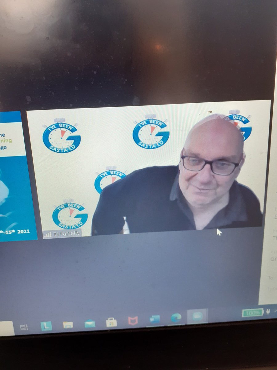 Moira Maguire (@manarola) on Twitter photo The Gasta Master <a href="/TomFarrelly/">Tom Farrelly SFHEA</a> on great form! Brilliant presentations this morning #EdTech21 The Gasta Master <a href="/TomFarrelly/">Tom Farrelly SFHEA</a> on great form! Brilliant presentations this morning #EdTech21