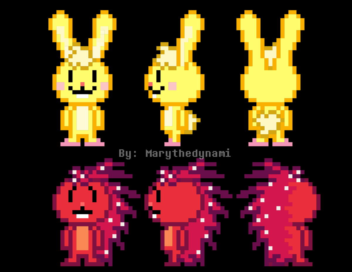 Happy Tree Friends Sprites! Undertale ( ' ' ) Software: Illustrator CC ...