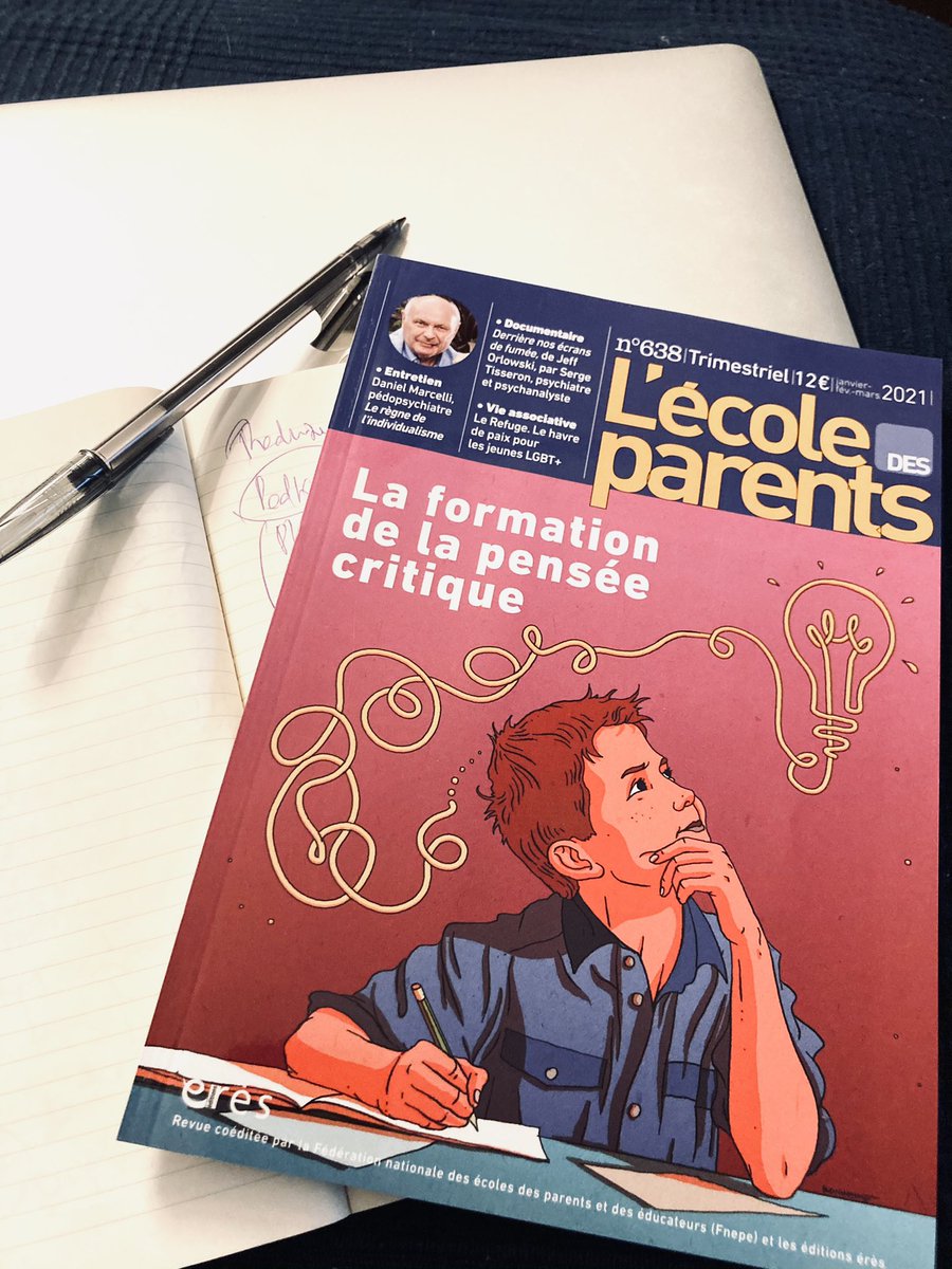 karine_dessale's tweet image. Parution ces jours-ci du N°638 de l'École des parents @FNEPE dédié à la pensée critique !
Si important en temps de #FakeNews ! Car #enseignants, #associations et #journalistes en font leur combat.
A noter également la campagne remarquable #Thinkbeforesharing de @UNESCO_fr