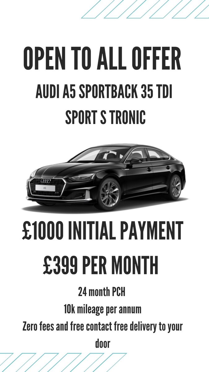 CarbonVIP's tweet image. Some incredible Audi specials available to all this month. See pictures for more info. All with zero fees and free delivery to your door (contact free)😎