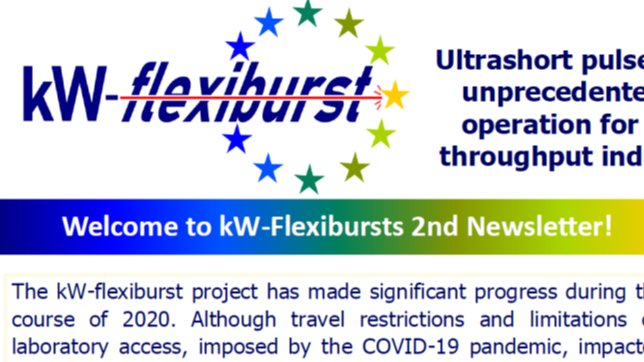 kW_flexiburst's tweet photo. Our 2nd @kW_flexiburst Newsletter is now available!!
Check it out:
https://t.co/KJaJ2z4IJM
#H2020 #gigapico #HighPoweredLaser #lasermanufacturing https://t.co/zL4pPxV5eH