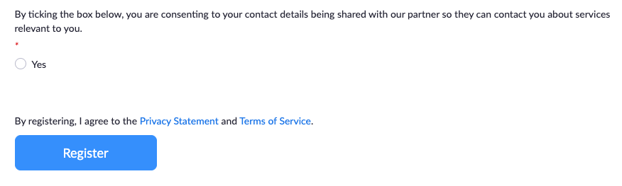 MauriceMulvenna's tweet photo. 'Nice' example of #EvilbyDesign @darkpatterns by offering no choice in 'choice' to consent to data sharing #notGDPR https://t.co/VP9ZOKRYbx