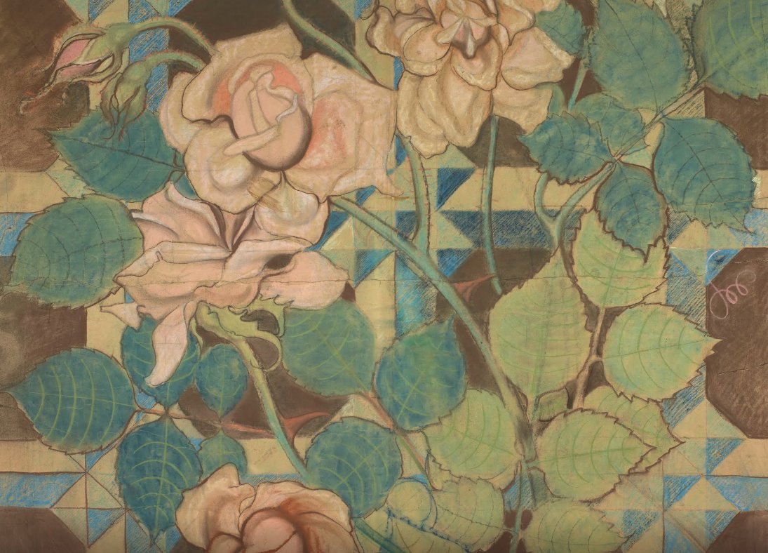 Young Poland incorporated traditional folk styles, geometric & organic patterns with the modern ideas of Art Deco & Art Nouveau as well as the British Arts & Crafts movement in search of a distinctly Polish artistic national identity set in international movements 2/