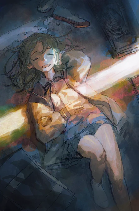 「ううん、今帰ってるとこ」 